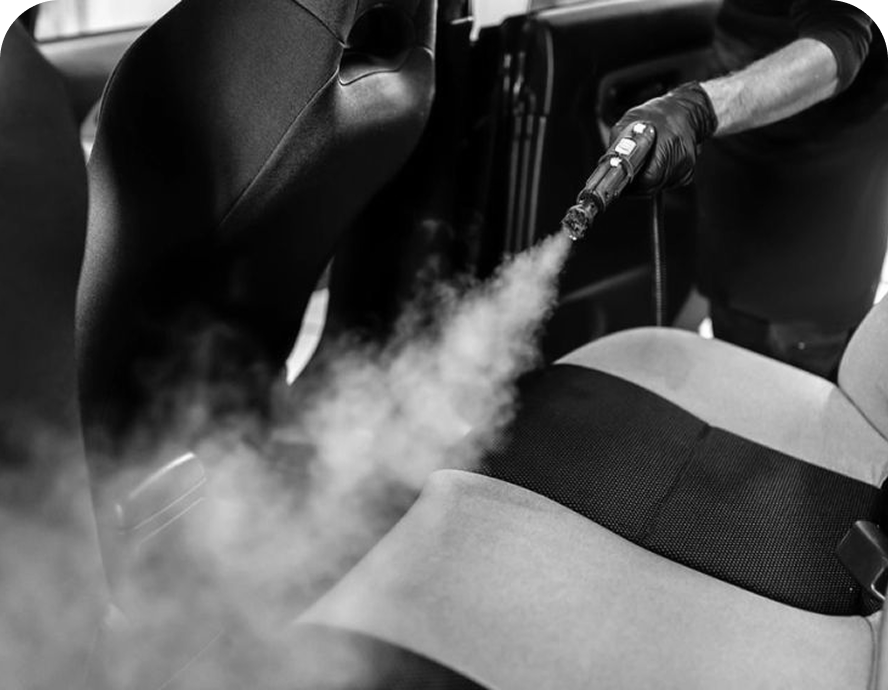 غسيل داخلي وخارجي بالبخار